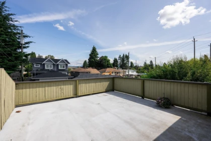 Backyard Photo of 6775 -6777 Balmoral Street, Burnaby, BC
