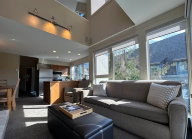 Dining Area Photo of 310 (3) 4321 Village Gate Boulevard, Whistler, BC