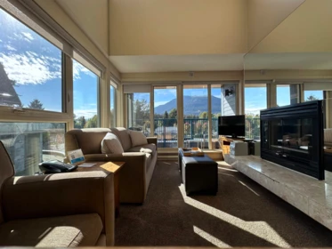 Family Room Photo of 310 (3) 4321 Village Gate Boulevard, Whistler, BC