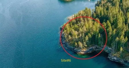 SITE 6 1846 Tiber Bay Road, Pender Harbour, BC, Pender harbour — Land for sale