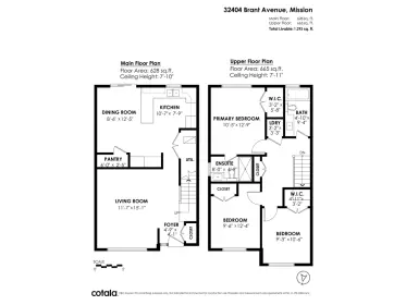 32404 Brant Avenue, Mission, BC, Mission — Half Duplex for sale