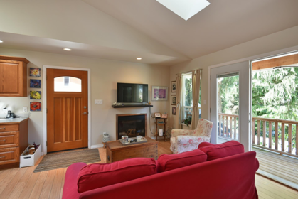 Living Room Photo of 5689 Salmon Drive, Sechelt, BC