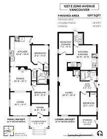 1227 E 22nd Avenue, Vancouver, BC, Vancouver — Single Family Residence for sale