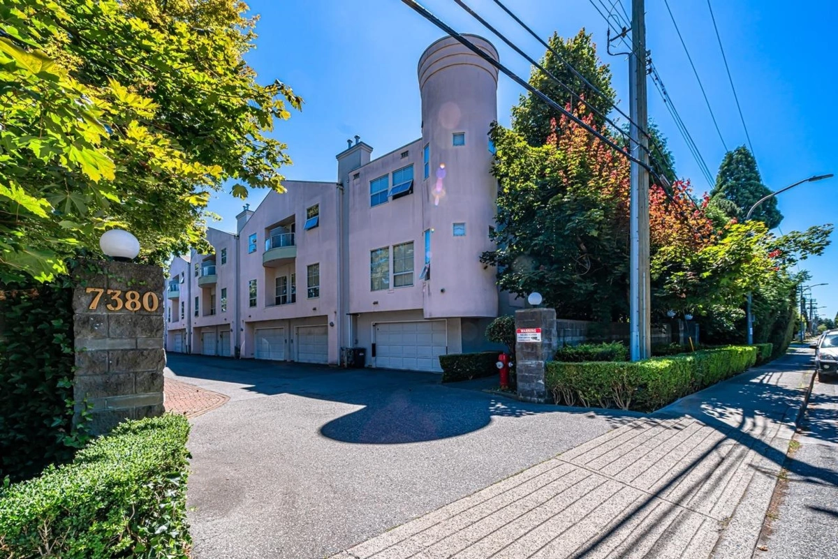 Exterior Rear Photo of 8 7380 Minoru Boulevard, Richmond, BC