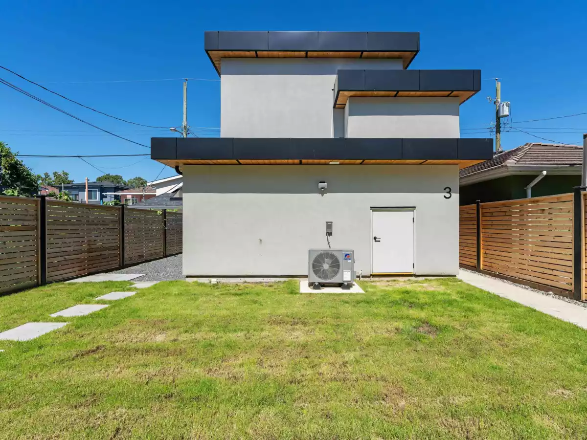 Aerial View of 2111 E 46th Avenue, Vancouver, BC