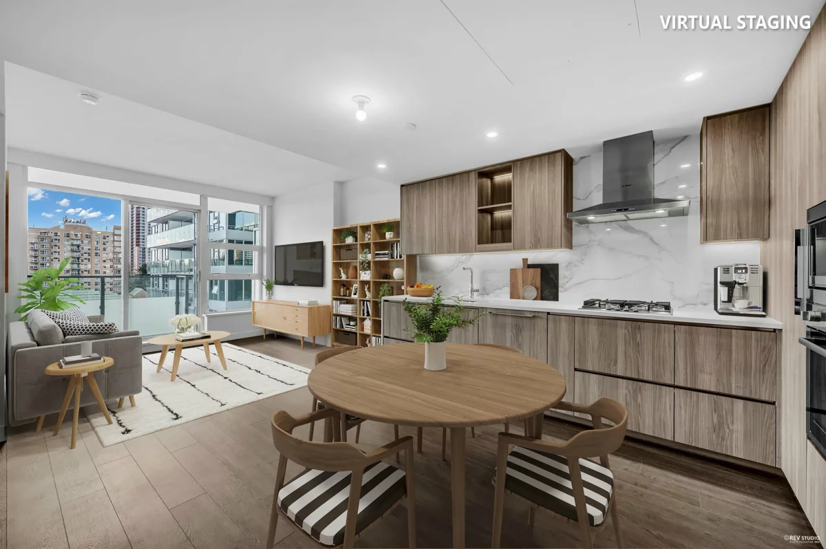 Living Room Photo of 805 13778 100 Avenue, Surrey, BC