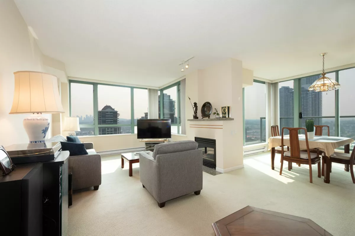 Exterior Rear Photo of 2402 4398 Buchanan Street, Burnaby, BC