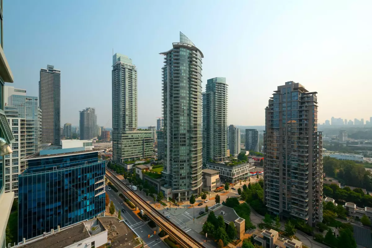 Outdoor Kitchen Photo of 2402 4398 Buchanan Street, Burnaby, BC