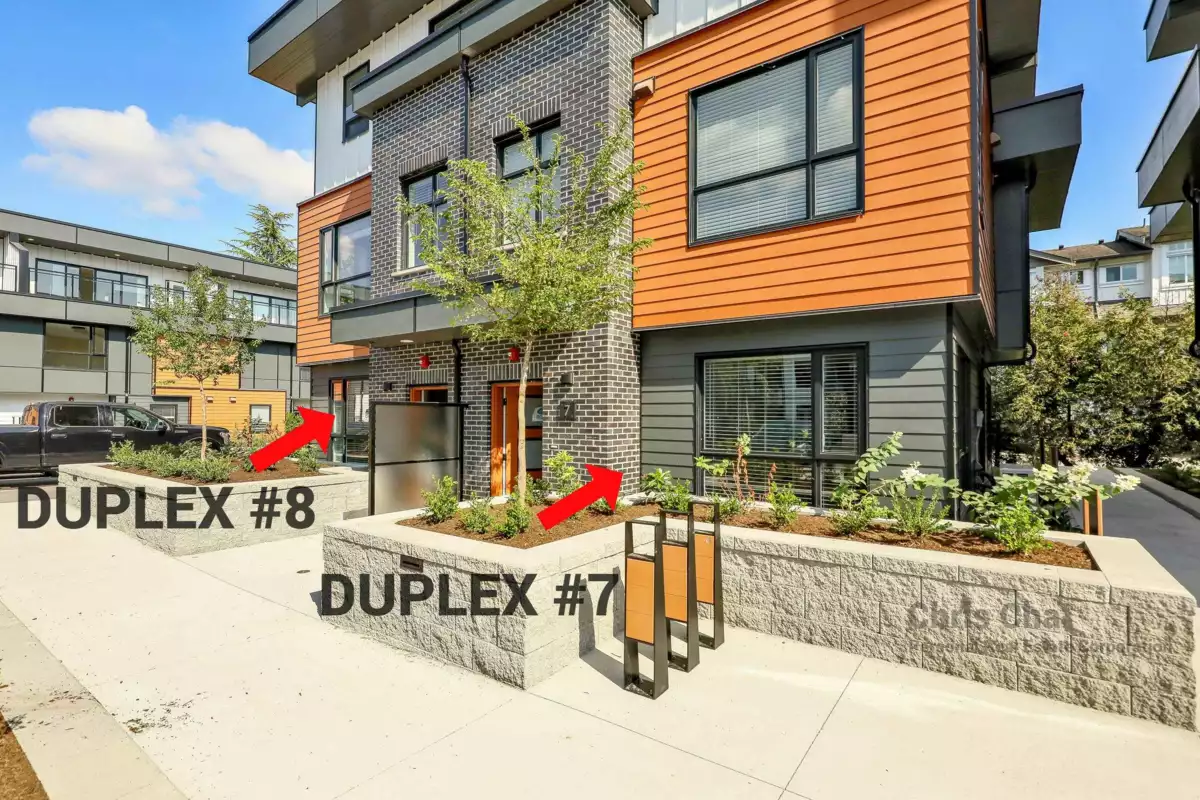 Aerial View of 8 20926 83 Avenue, Langley, BC