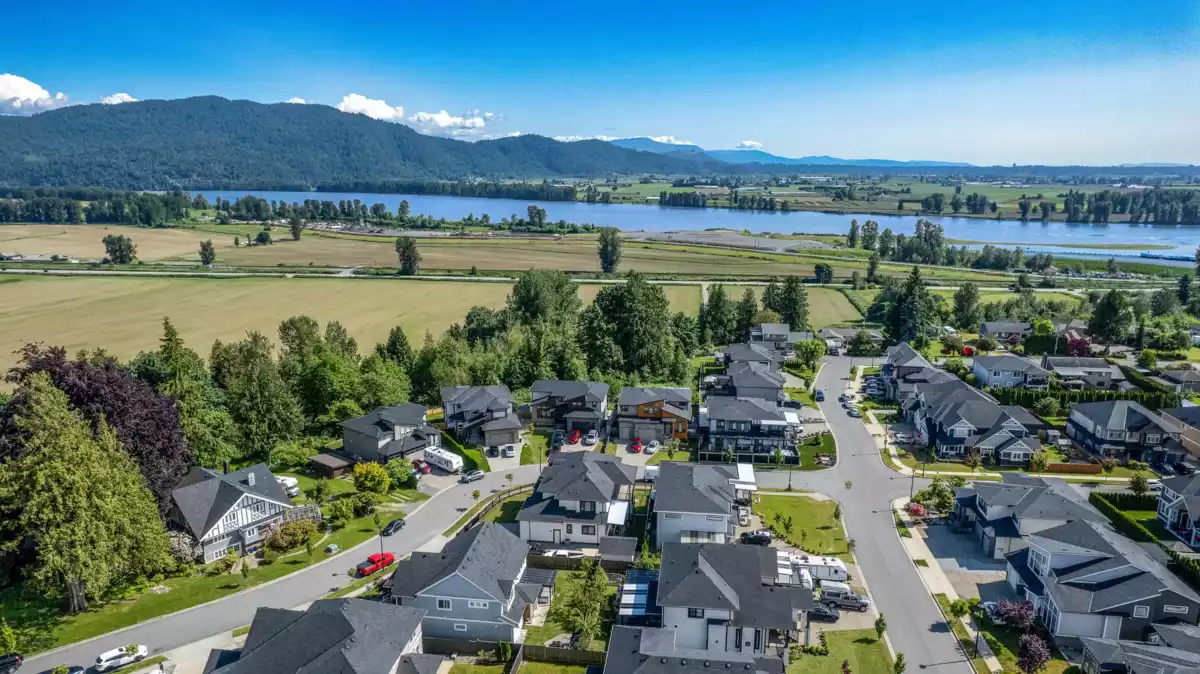 Aerial View of 35257 Ewert Avenue, Mission, BC