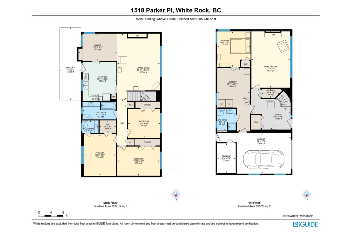 Living Room Photo of 1518 Parker Place, White Rock, BC