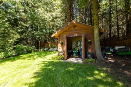 Backyard Photo of 2596 Miles Road, Roberts Creek, BC
