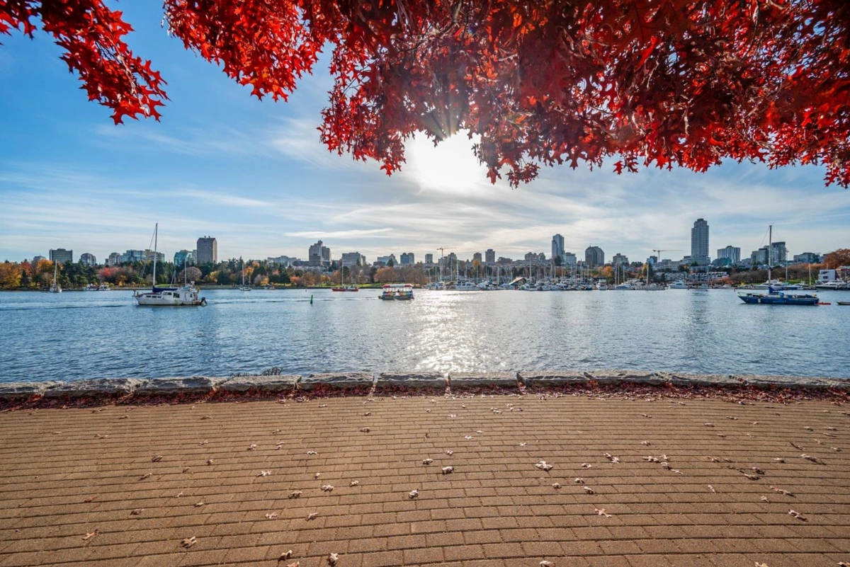 Aerial View of 1576 Homer Mews, Vancouver, BC