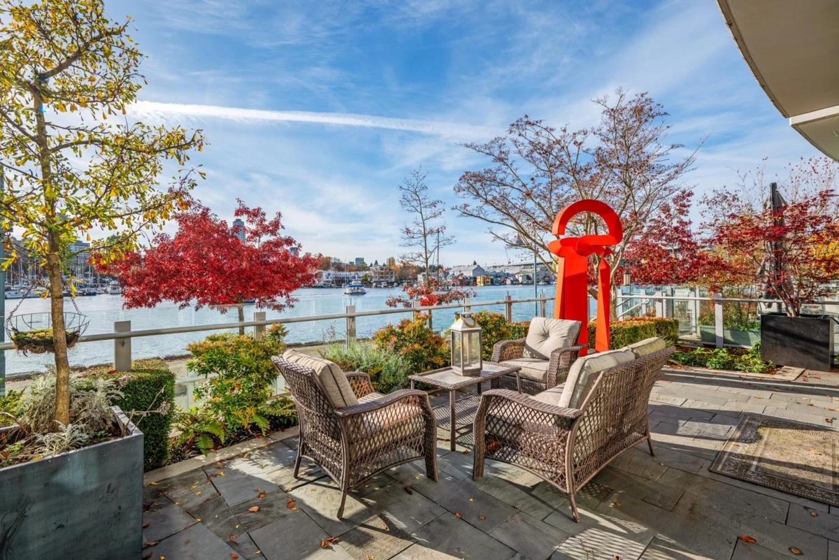 Backyard Photo of 1576 Homer Mews, Vancouver, BC