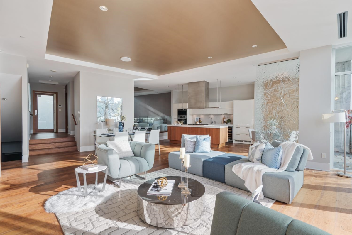 Living Room Photo of 1576 Homer Mews, Vancouver, BC