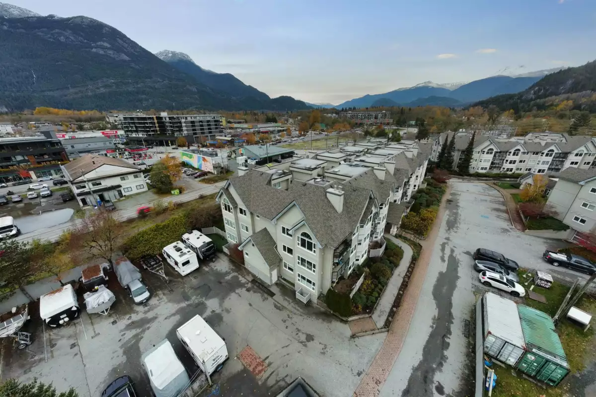 Exterior Rear Photo of 301 1466 Pemberton Avenue, Squamish, BC