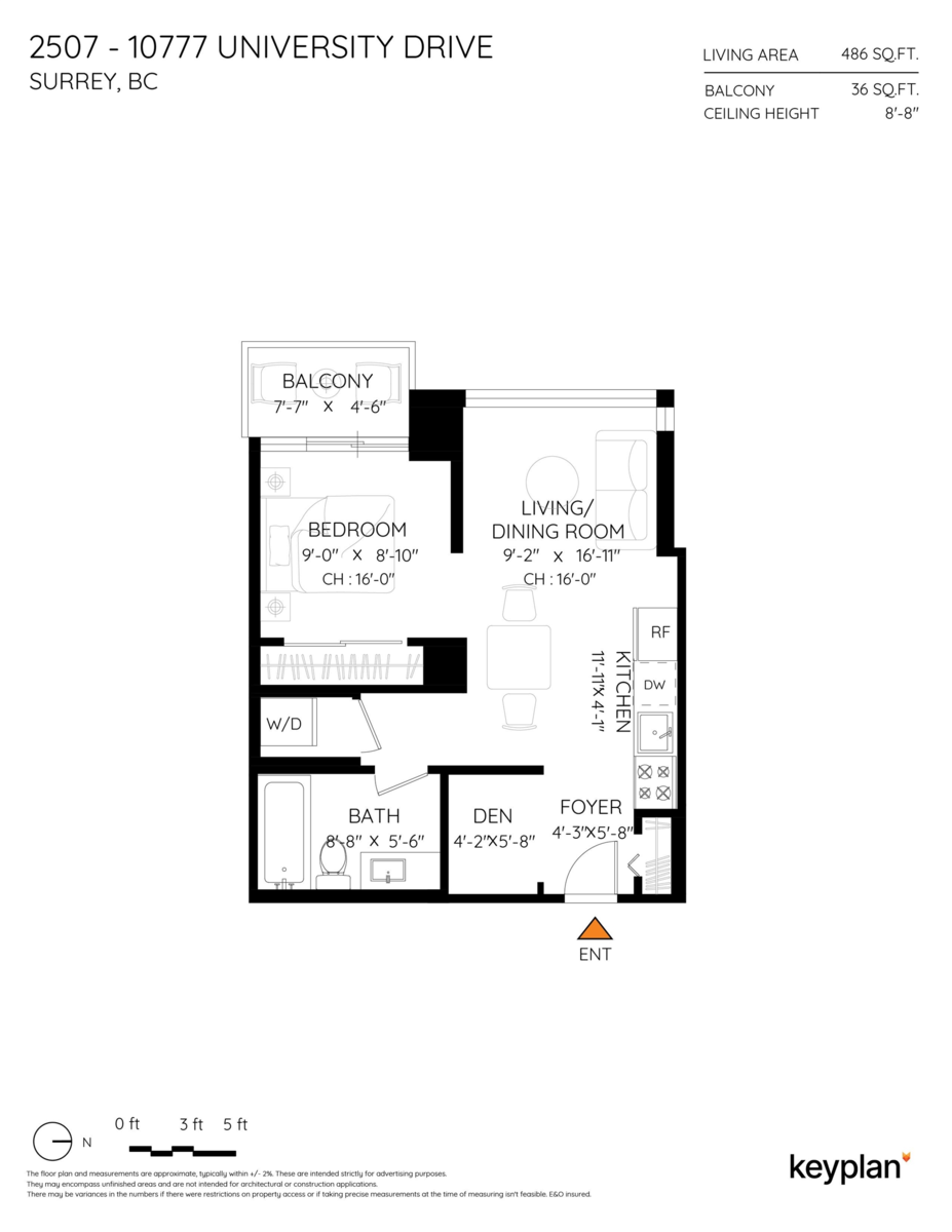 Street View Photo of 2507 10777 University Drive, Surrey, BC