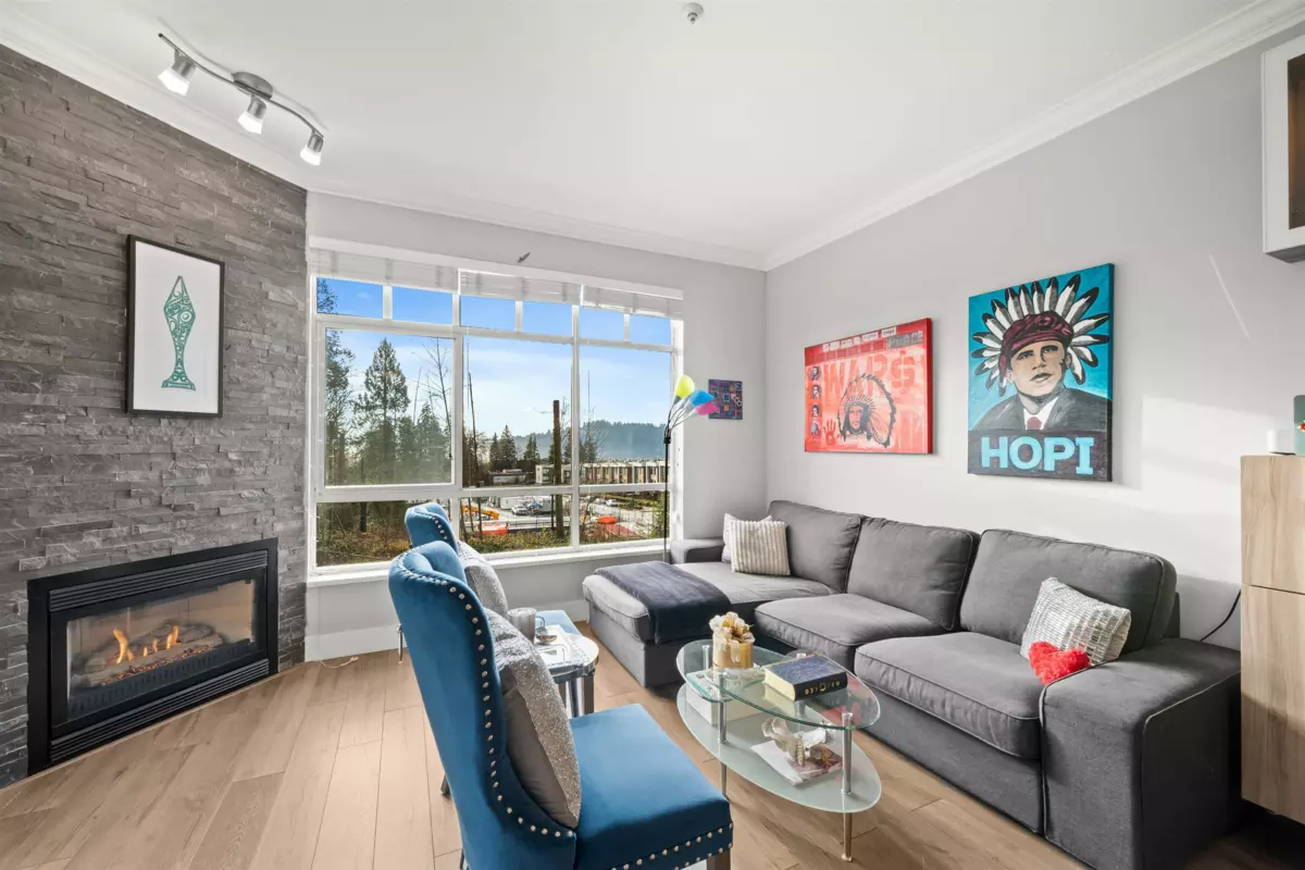 Living Room Photo of 317 630 Roche Point Drive, North Vancouver, BC