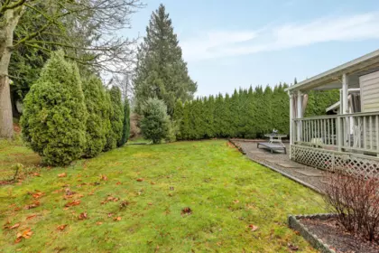Backyard Photo of 33 2035 Martens Street, Abbotsford, BC