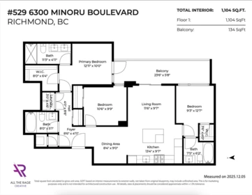 529 6300 Minoru Boulevard, Richmond, BC