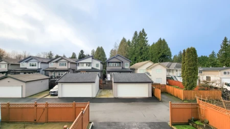 Aerial View of 3153 Jervis Street, Port Coquitlam, BC