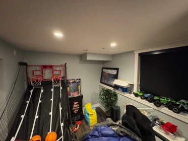 Basement Recreation Room Photo of 20 45762 Safflower Crescent, Chilliwack, BC
