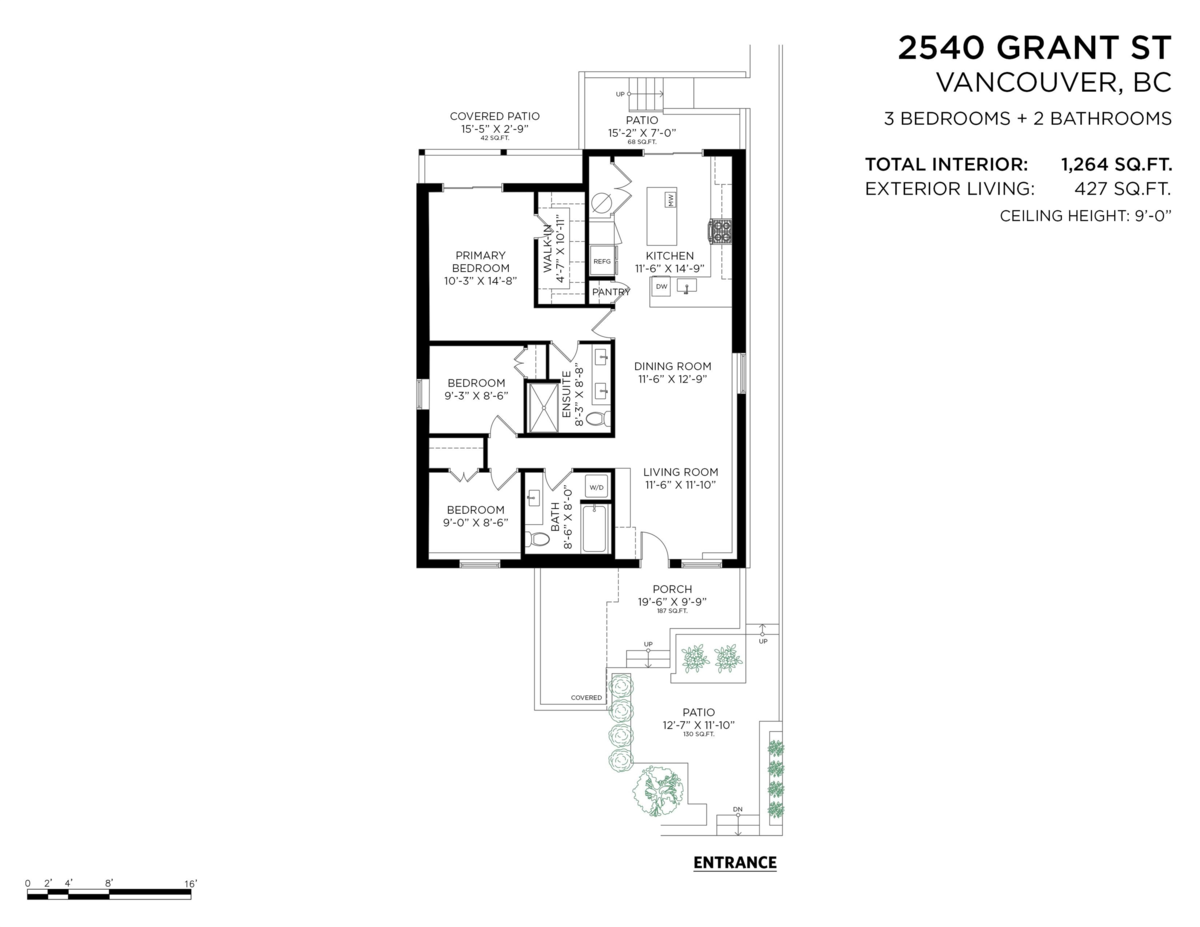Playground / Recreational Area Near 2540 Grant Street, Vancouver, BC