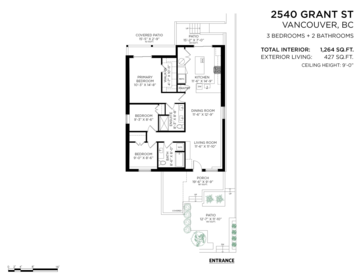 Playground / Recreational Area Near 2540 Grant Street, Vancouver, BC