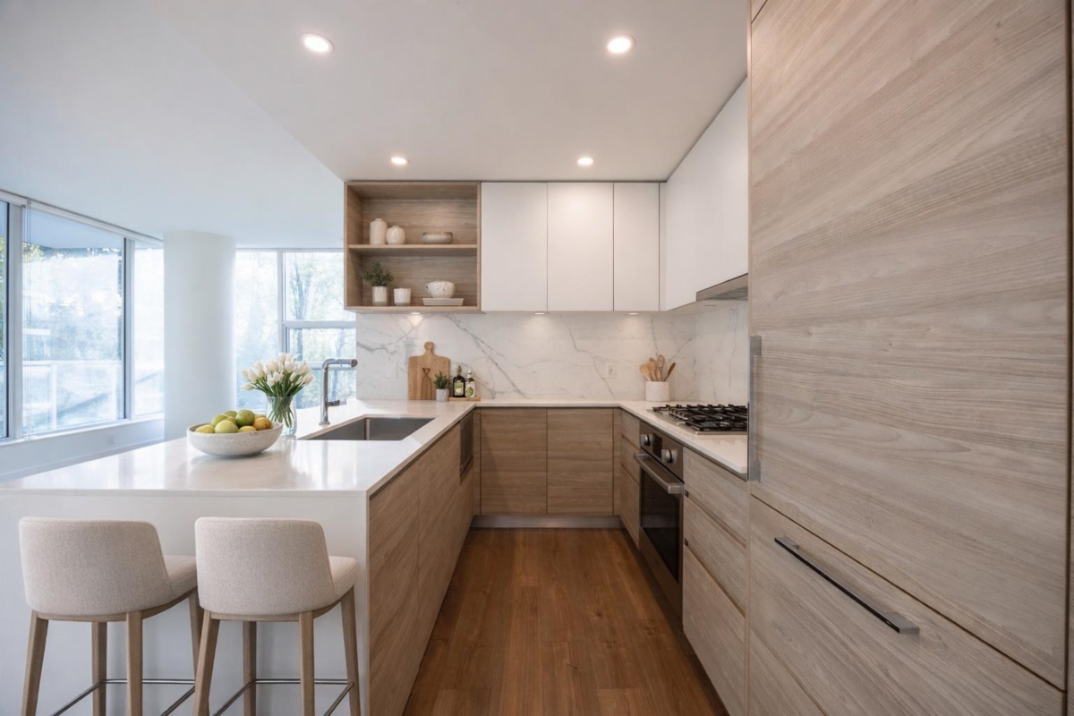 Living Room Photo of 504 595 Austin Avenue, Coquitlam, BC