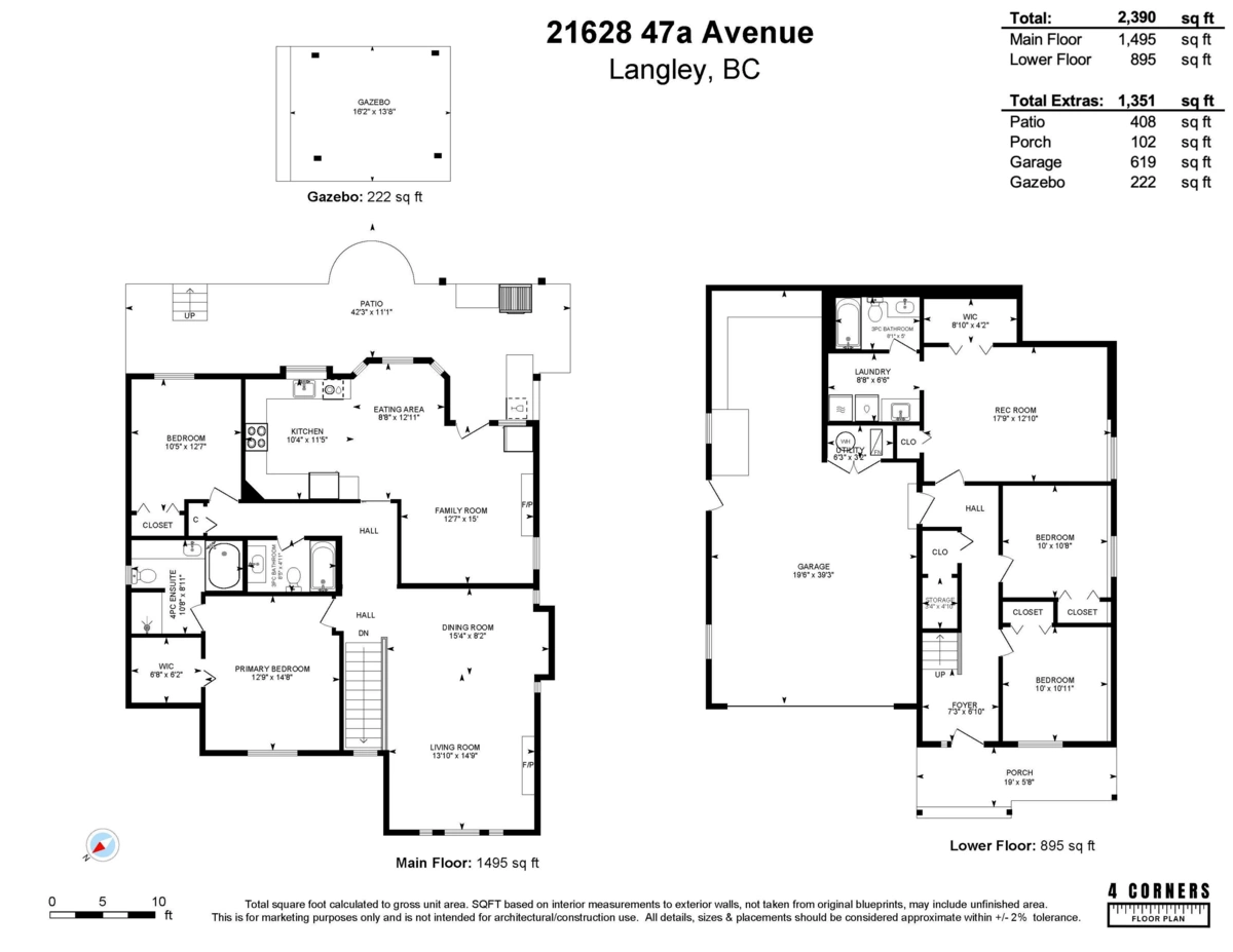 Outdoor Patio Photo of 21628 47a Avenue, Langley, BC