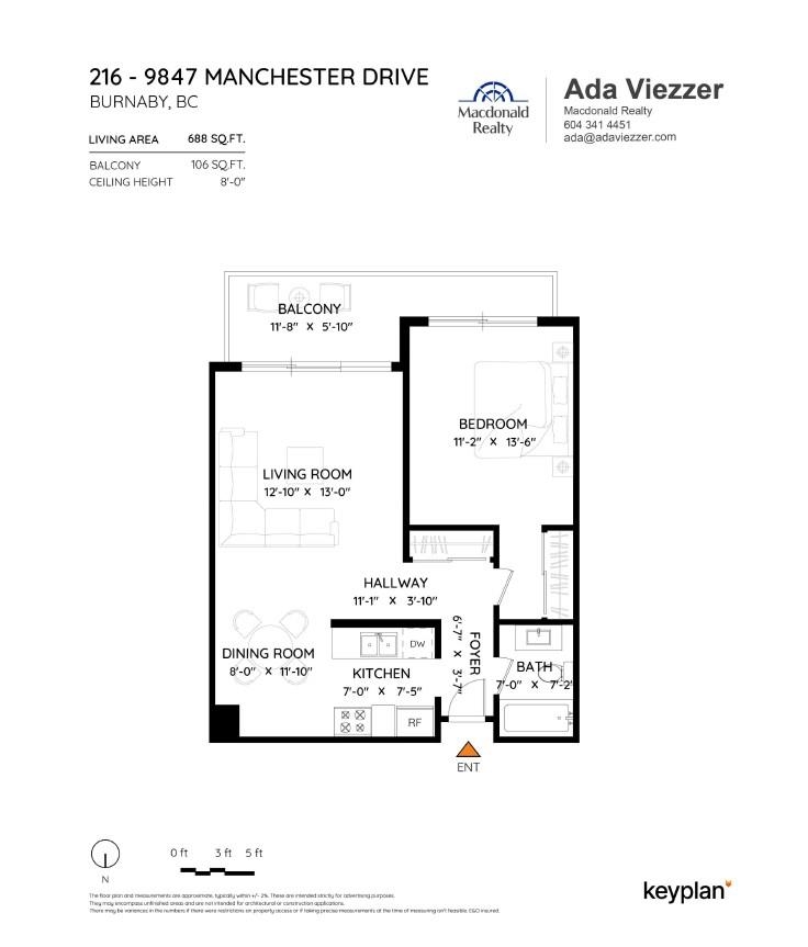 Fitness Center Photo Near 216 9847 Manchester Drive, Burnaby, BC