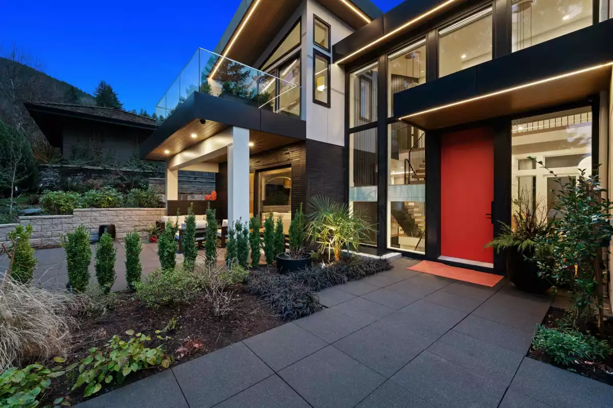 Exterior Rear Photo of 4528 Skyline Drive, North Vancouver, BC