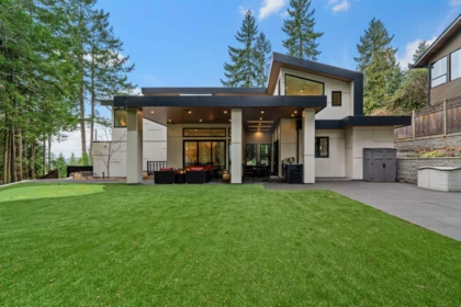 Backyard Photo of 4528 Skyline Drive, North Vancouver, BC