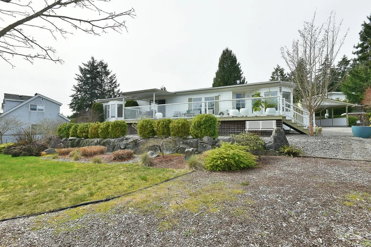 Exterior Rear Photo of 5987 Harbour Way, Sechelt, BC