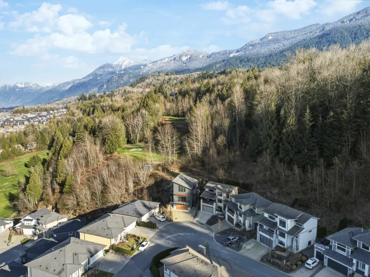 Aerial View of 50 50778 Ledgestone Place, Chilliwack, BC