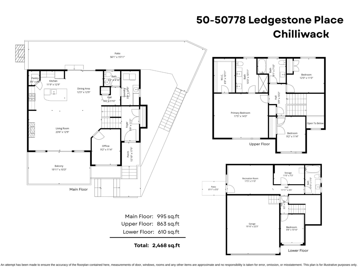 Kitchen Island Photo of 50 50778 Ledgestone Place, Chilliwack, BC