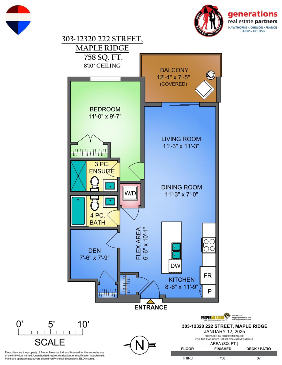 Exterior Rear Photo of 303 12320 222 Street, Maple Ridge, BC