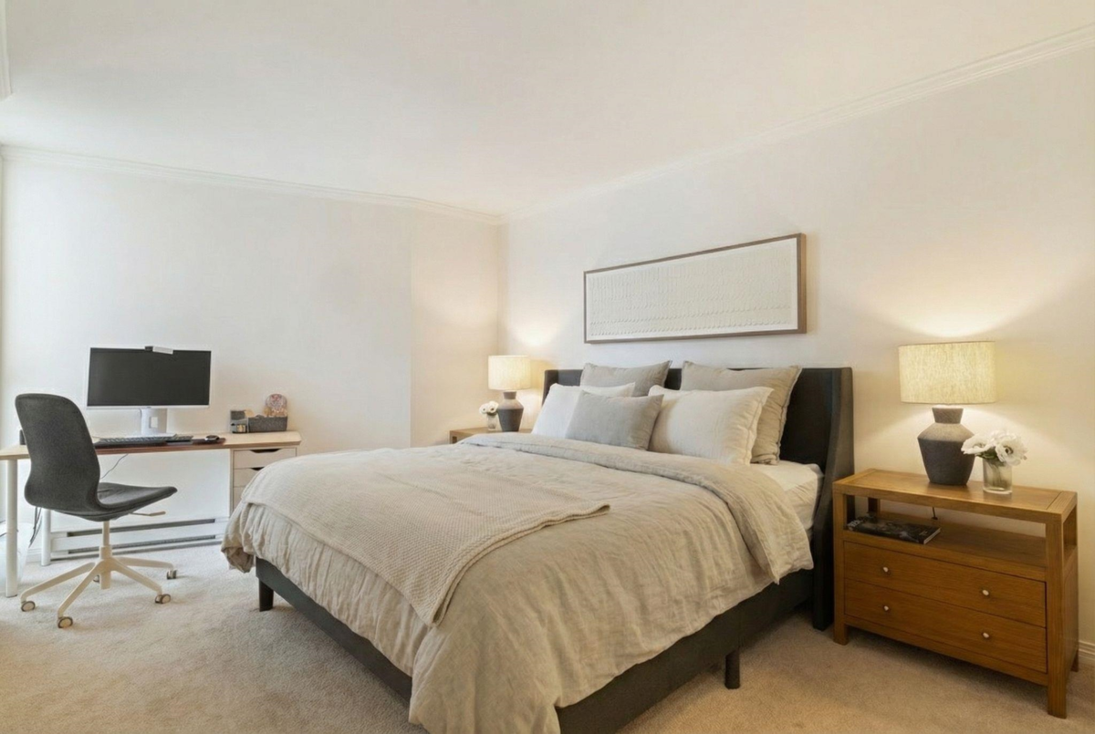 Basement Recreation Room Photo of 212 8450 Jellicoe Street, Vancouver, BC