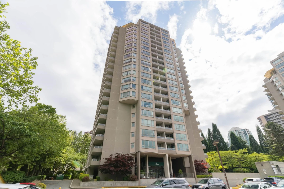 Exterior Front Photo of 705 6055 Nelson Avenue, Burnaby, BC