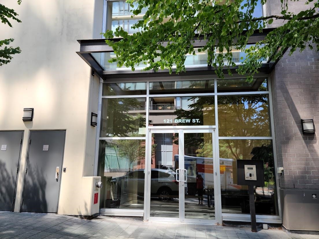 Living Room Photo of 613 121 Brew Street, Port Moody, BC