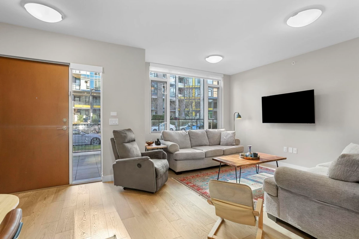 Dining Area Photo of 108 8761 University Crescent, Burnaby, BC