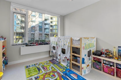 Basement Recreation Room Photo of 108 8761 University Crescent, Burnaby, BC