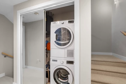 Laundry Room Photo of 108 8761 University Crescent, Burnaby, BC