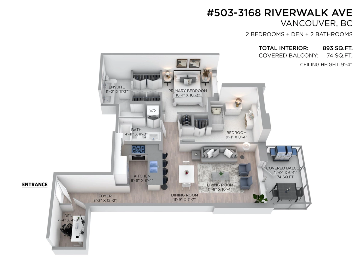 Swimming Pool Photo of 503 3168 Riverwalk Avenue, Vancouver, BC