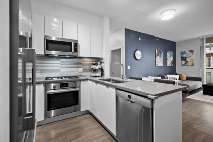 Kitchen Island Photo of 503 3168 Riverwalk Avenue, Vancouver, BC