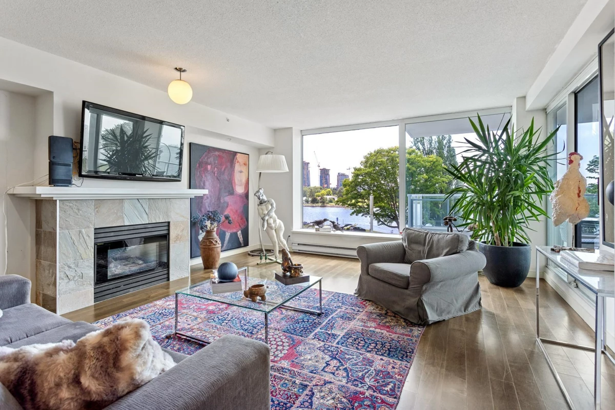 Family Room Photo of 3B 1403 Beach Avenue, Vancouver, BC