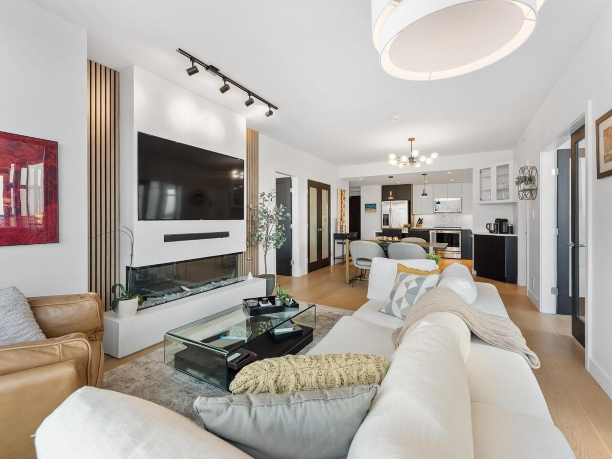 Exterior Rear Photo of 2301 280 Ross Drive, New Westminster, BC