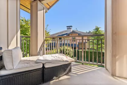 Aerial View of 41 3639 Aldercrest Drive, North Vancouver, BC
