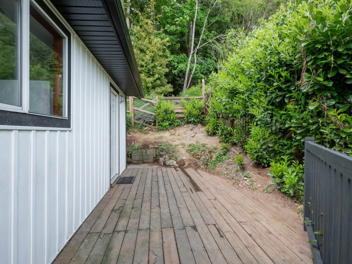 Backyard Photo of 642 Gower Point Road, Gibsons, BC