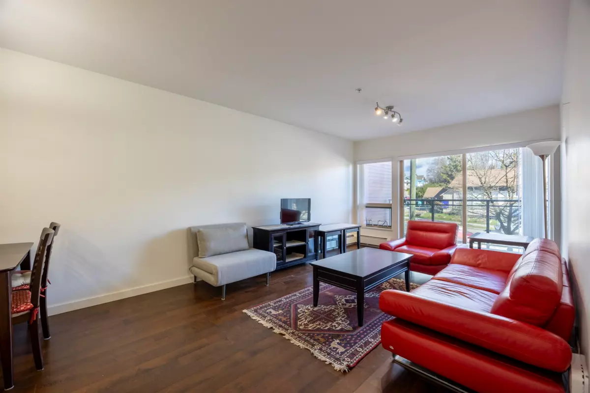 Living Room Photo of 206 1033 St. Georges Avenue, North Vancouver, BC